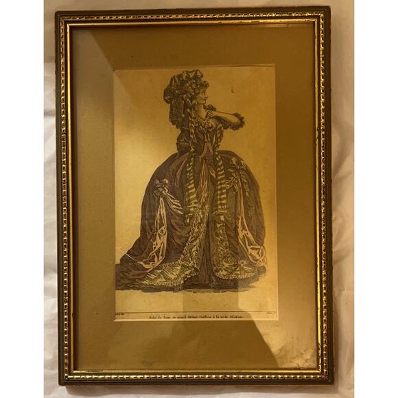 Vintage Print - Illustration from the Gallery of French Fashions and Costumes - Picture 8 of 10